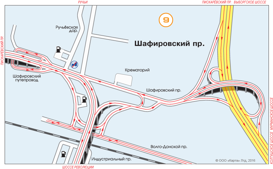 Развязки кад санкт петербурга санкт петербург схема